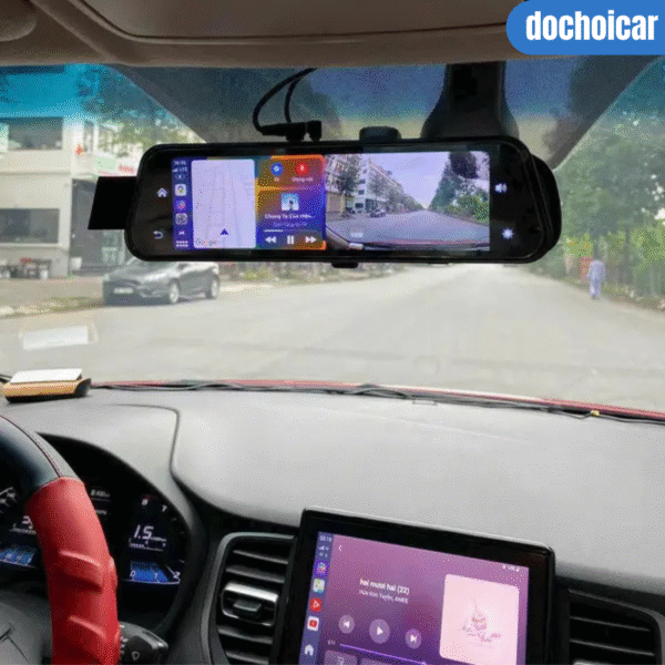 Camera hành trình ô tô A10 có Android Auto và Apple Carplay - Ảnh 2