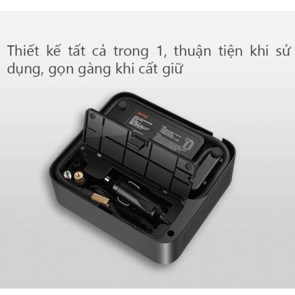 Máy Bơm Lốp Ô Tô 70Mai TP03 Tự Ngắt – Hiển Thị LCD, Bơm Nhanh Chóng - Ảnh 3