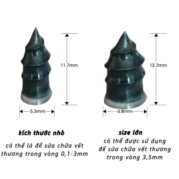 Đinh vá lốp cao su không cần tháo lốp - Ảnh 4