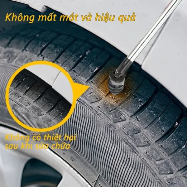 Đinh vá lốp cao su không cần tháo lốp - Ảnh 3