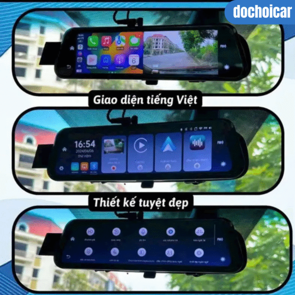 Camera hành trình ô tô A10 có Android Auto và Apple Carplay - Ảnh 3