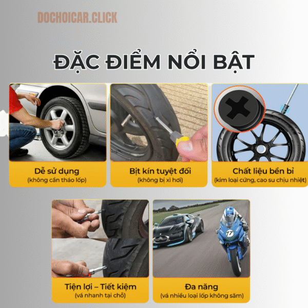 Vít Vá Lốp Xe Không Săm Chuyên Dụng - Ảnh 4